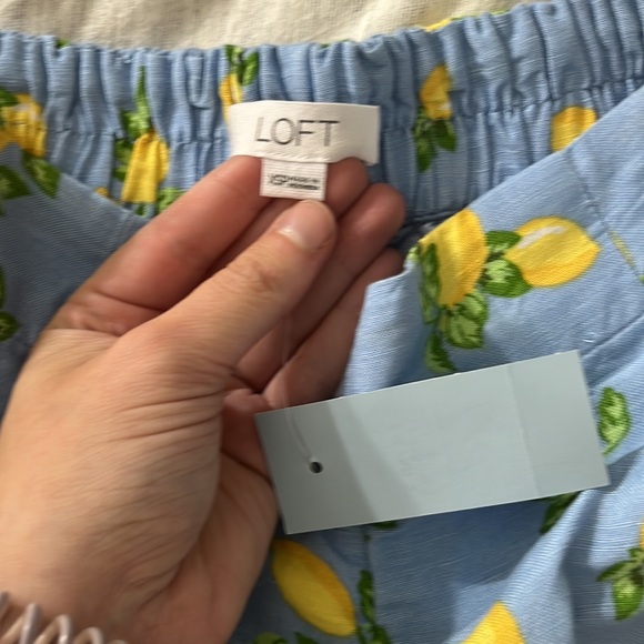 Linen lemon shorts - Picture 3 of 5